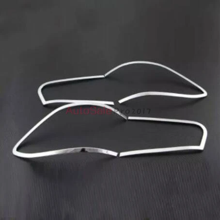 

ABS Chrome plastic Rear Tail Light Cover Trim For Mercedes Benz GLC Class X205 2015-2016