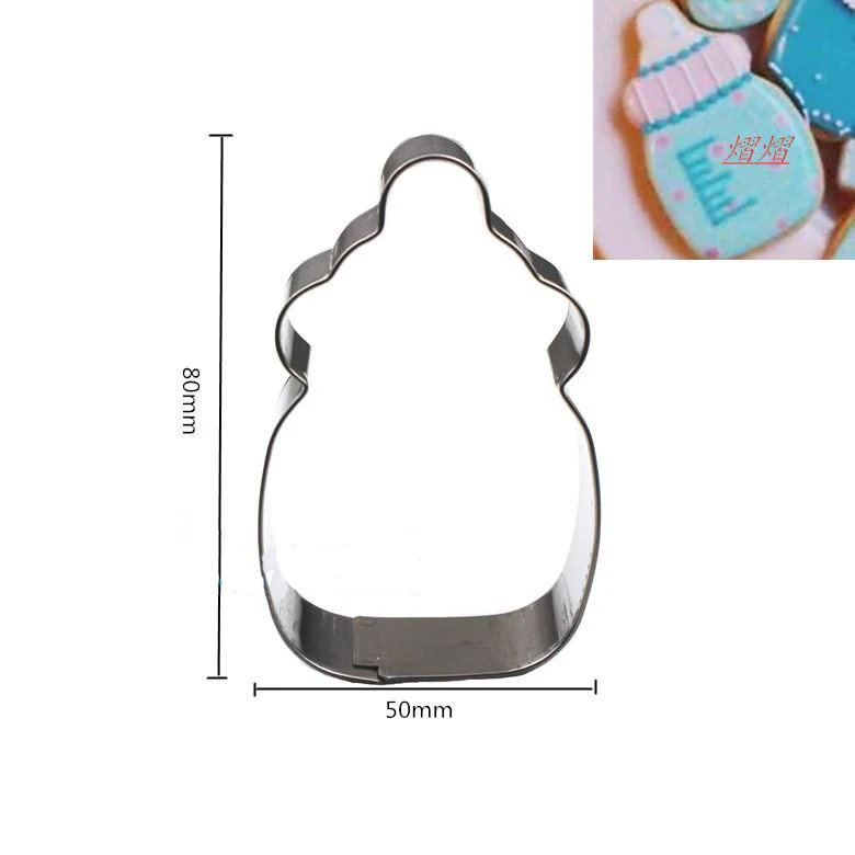 Новинка! Детская серия из нержавеющей стали резак для печенья 4 шт./компл. | Дом и