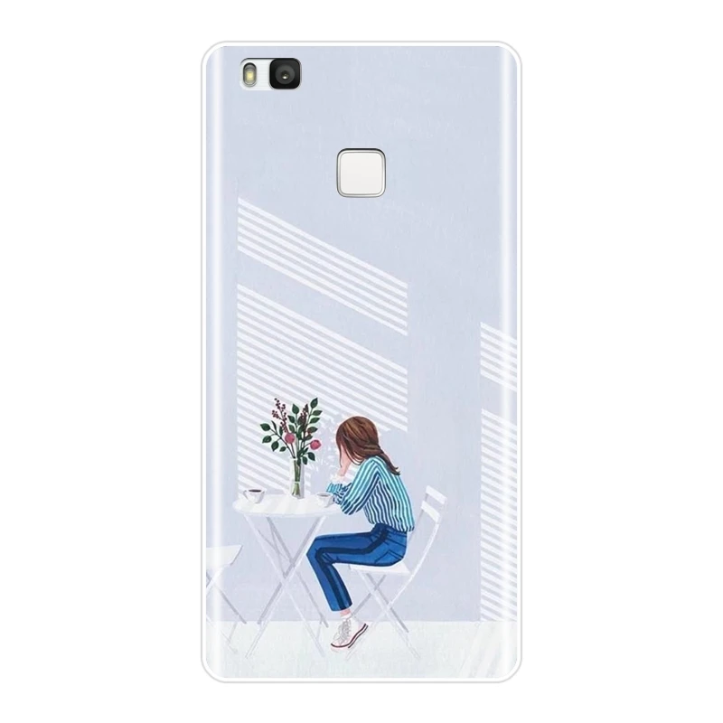 TPU Phone Case Silicone For Huawei P9 P10 P Smart Plus P20 Lite Pro Kpop Girl Soft Back Cover P8 2017 | Мобильные телефоны и