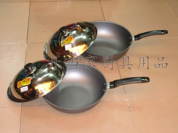 

Nano антиржавый горшок, чугунный вок, бытовой прибор, однорычажный чугунный сковорода, сковорода с крышкой, сковорода