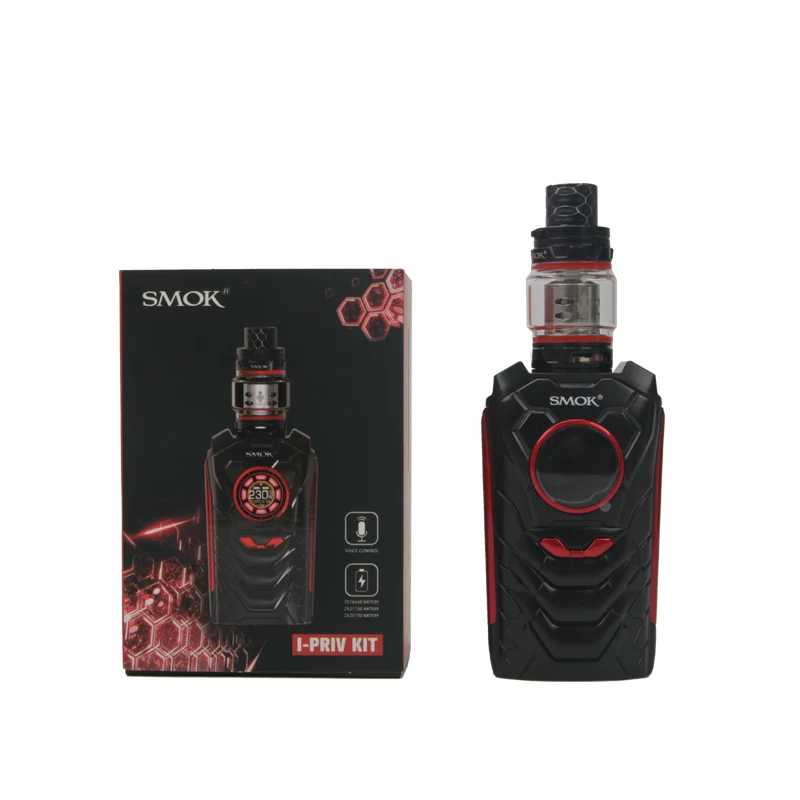 Оригинальный SMOK I Priv набор 230 Вт коробка мод 8 мл TFV12 принц AI Голосовое управление