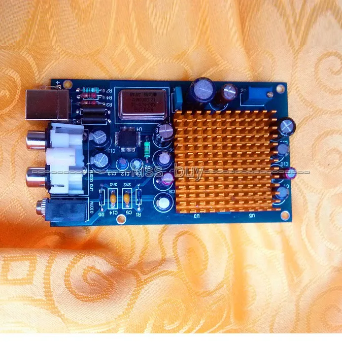 Hi Fi 6X TDA1543 параллельный звуковой декодер DAC PC USB внешняя звуковая карта card | Отзывы и видеообзор