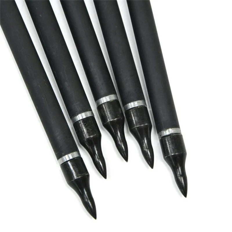 

10Pcs Archery 500 Spine Mix Carbon Arrow OD 7.8mm ID 6.2mm 5" Turkey Feather Broadhead For Outdoor Practice Shooting Accessories