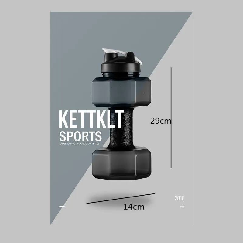 2 литров натуральный пеший туризм для гимнастического зала Спортивная бутылка