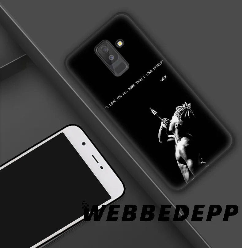 WEBBEDEPP Touch Eem Xxxtentacion Мягкий силиконовый чехол для Samsung Galaxy A9 A8 A7 A6 Plus 2018 A5 A3 2017 2016 Note 9 8