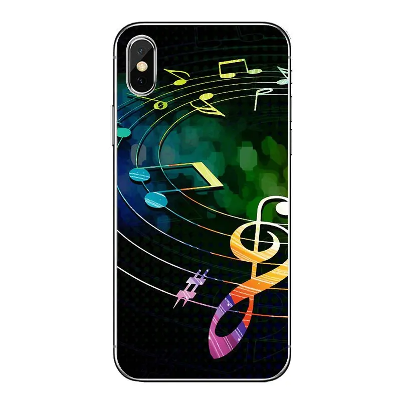 Силиконовый чехол-сумка для huawei P20 Lite Nova 2i 3i 3 GR3 Y6 Pro Y7 Y8 Y9 Prime 2018 2019 музыкальные ноты