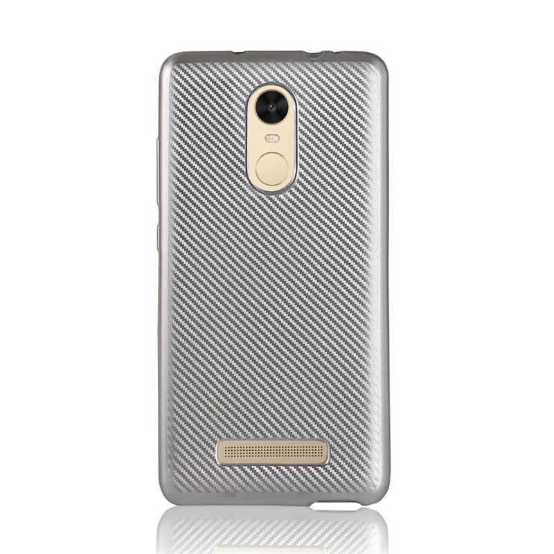 Siliver Роскошный мягкий силиконовый чехол для Xiaomi Redmi Note 3 Pro Prime SE Special Edition Global Version 152 мм Redmi Note 3 Pro чехлы для телефонов - Цвет: Siliver