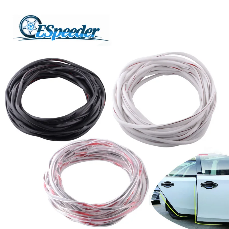 ESPEEDER Universal Car Door Edge Guard Scratch Strip Protector Rubber Sealing Trim Molding Styling For Audi BMW VW Ford SUV | Автомобили и