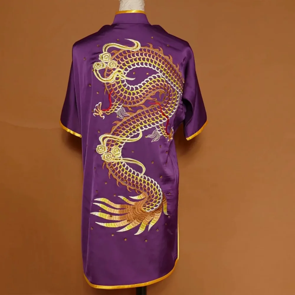 Wushu taichi одежда тайцзи changquan Униформа боевые искусства соревнования вышитые