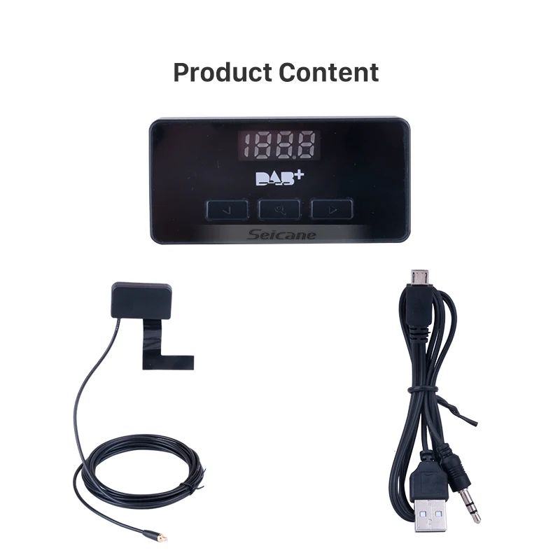 Seicane Top Sale DAB+ Audio Receiver Radio Tuner Car Digital with USB Interface RDS Function new arrival | Автомобили и мотоциклы