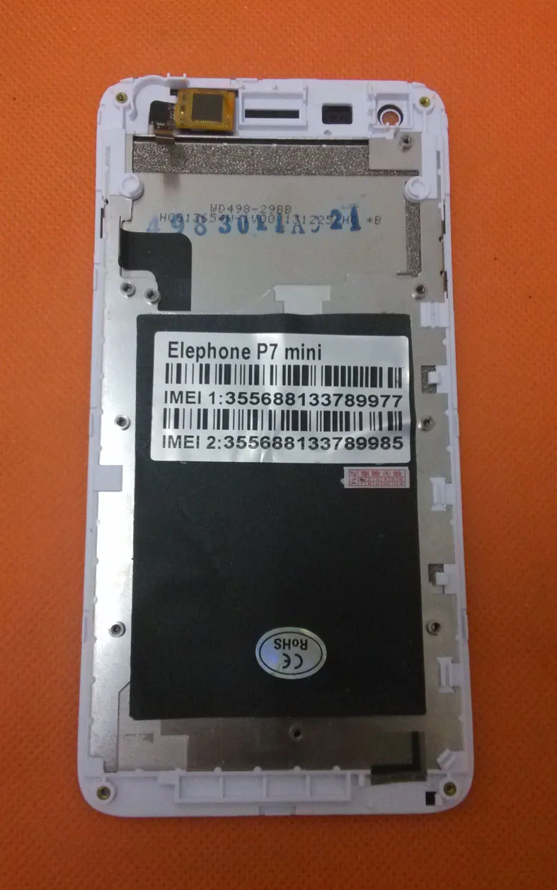 Б/у Оригинальный ЖК-экран + сенсорный экран рамка для Elephone P7 mini 5 0 &quotQHD 960x540 MTK6582