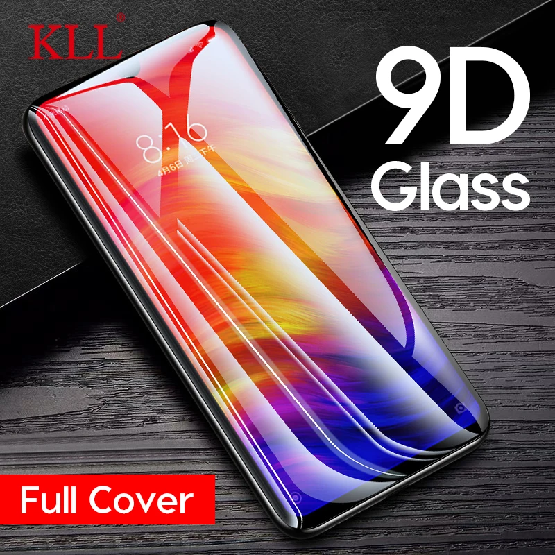9D полное покрытие закаленное стекло для Xiaomi Redmi Note 7 Защита экрана Mi 9 8 SE Lite Play