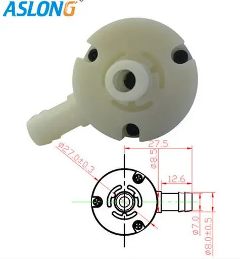WP 370B DC Микро водяные насосы 12V насос высокого давления бытовой самовсасывающий