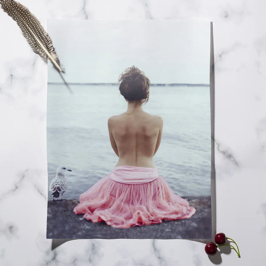 Настенная живопись на холсте картина из Парижа штата Нью Йорк розовые перышки