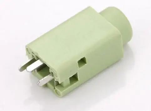 

10PCS 3.5mm Female Audio Connector 3 Pin DIP Headphone Jack Socket PJ-359 Green
