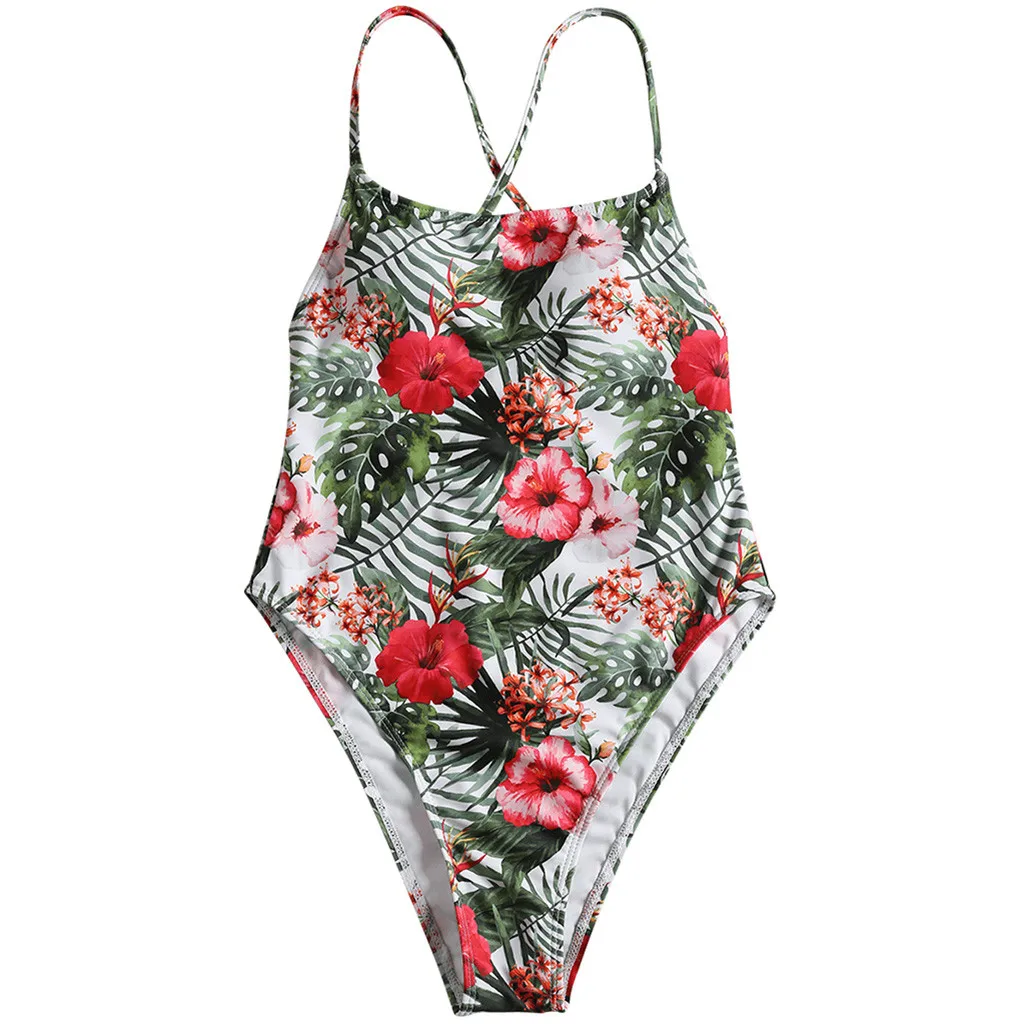 SAGACE комплект бикини завод печати купальник с открытой спиной лаконичные