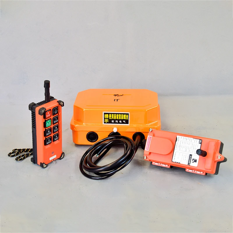 Mini Electric Wireless Remote Control Switch Small Crane Hoist Winch Controller 220V | Machine Centre