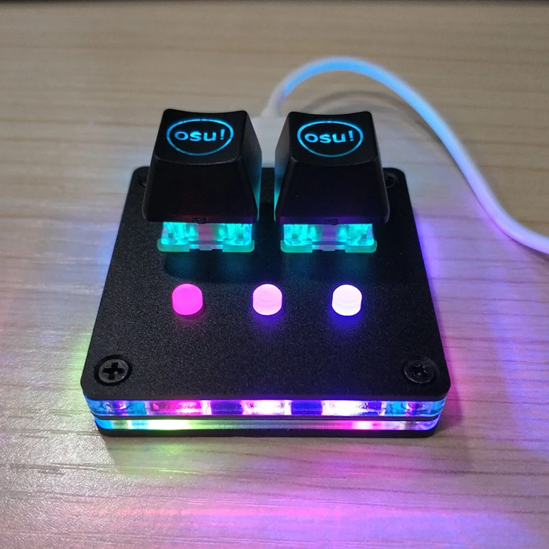 HFSECURITY DIY черный OSU! Клавиатура V4 Для Windows 5 клавишная игровая клавиатура USB 2 0 с