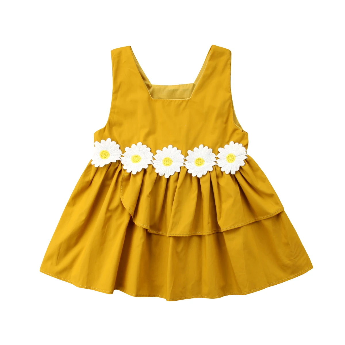 Новинка 2018 Цветочное платье Pudcoco для маленьких девочек пышное на день рождения