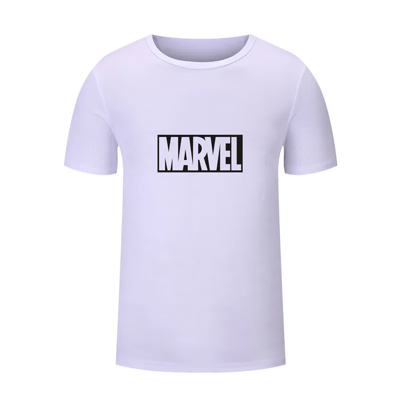 Летняя спортивная одежда Брендовые мужские сетчатые футболки Marvel heroes колготки