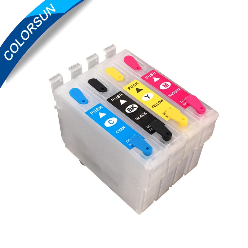 Для печатающей головки EPSON WF 2630 2650 2660 XP220 XP320 XP324 XP420 XP424 перезаправляемый картридж