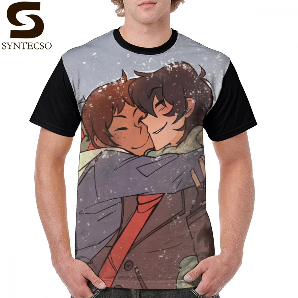 Футболка Voltron с рисунком омелы футболка коротким рукавом модная графическим