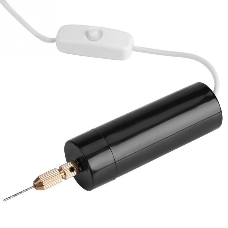 USB мини ручная дрель 5 в электрическая древесина RC печатная плата пластик жемчуг