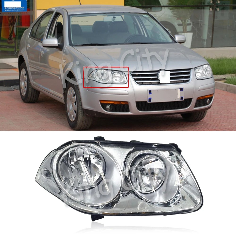 Capqx для VW Bora 2006 2007 2008 передняя фара дневная ходовая лампа, головная лампа головной свет в сборе