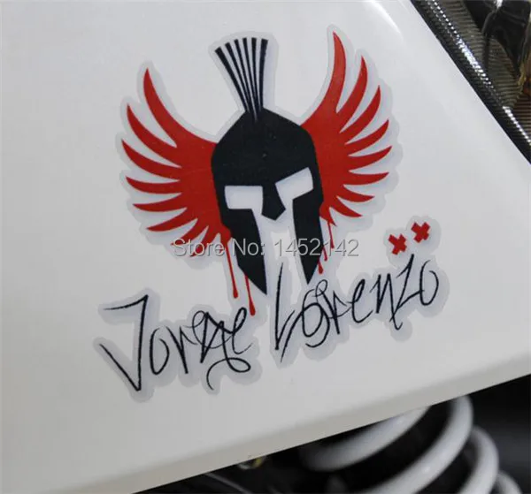 

Светоотражающие наклейки для мотоциклетных шлемов и автомобилей с изображением героев спартанцев для мотоспорта Хорхе Лоренцо 99 наклейки ...