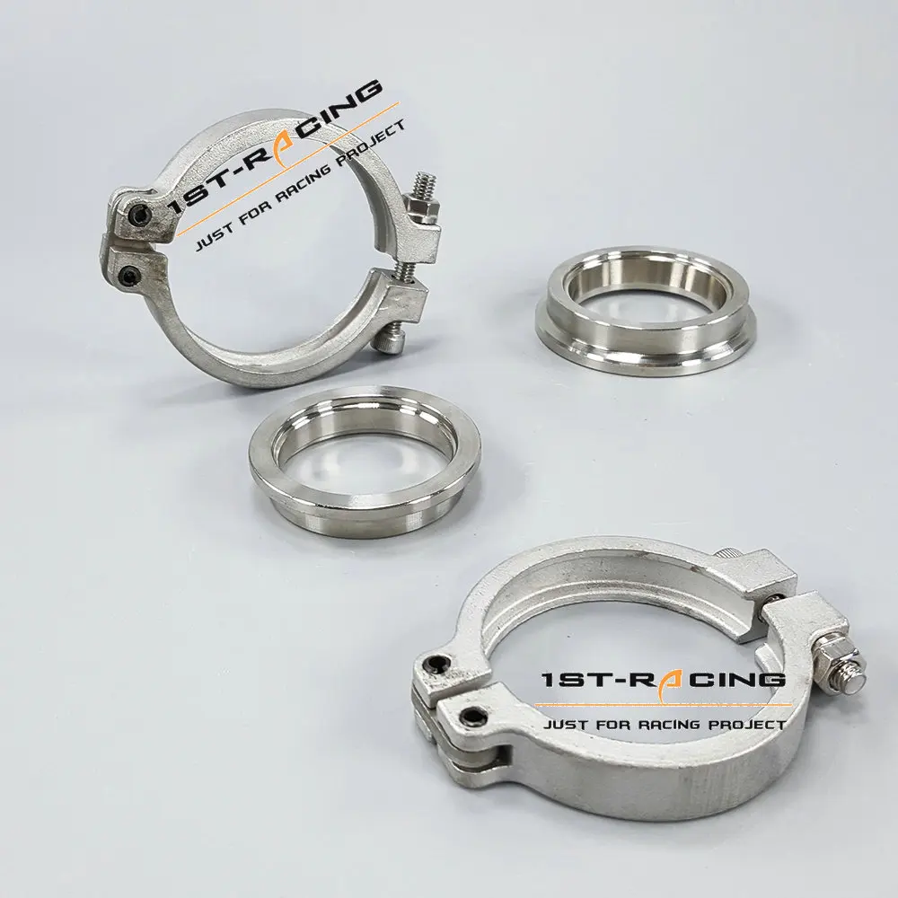 Впускной и выпускной клапан из нержавеющей стали Vband фланцы зажимы для TiAL MV R 44 мм