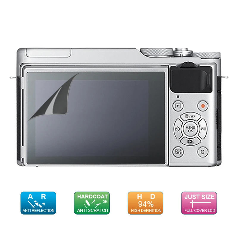 (6pcs, 3pack) LCD Guard Film Screen Display Protector for Fujifilm X-A10 X A10 XA10 Instax SQUARE SQ20 mini Liplay Evo Camera