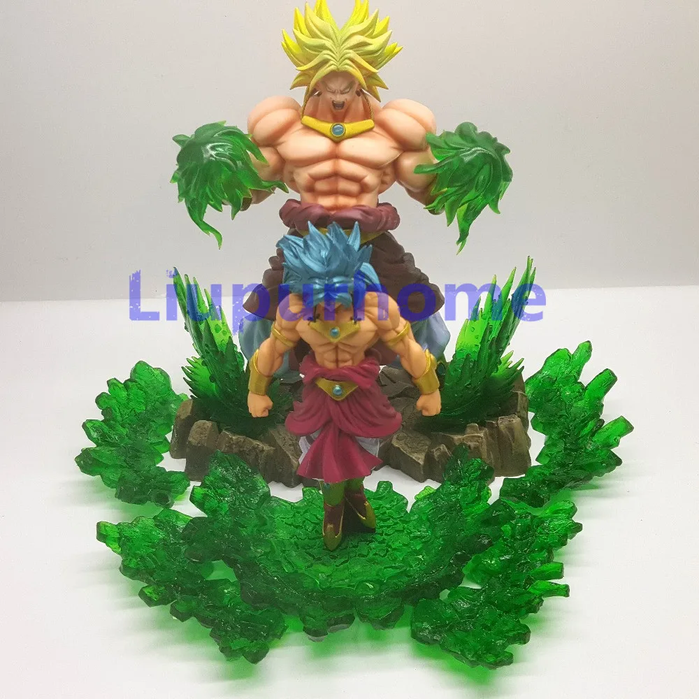 Dragon Ball Z Broli Saiyan Evolution светодиодный ночной Светильник фигурки аниме Dragon Ball Super Broli Movie Goku модель игрушки фигурка DBZ