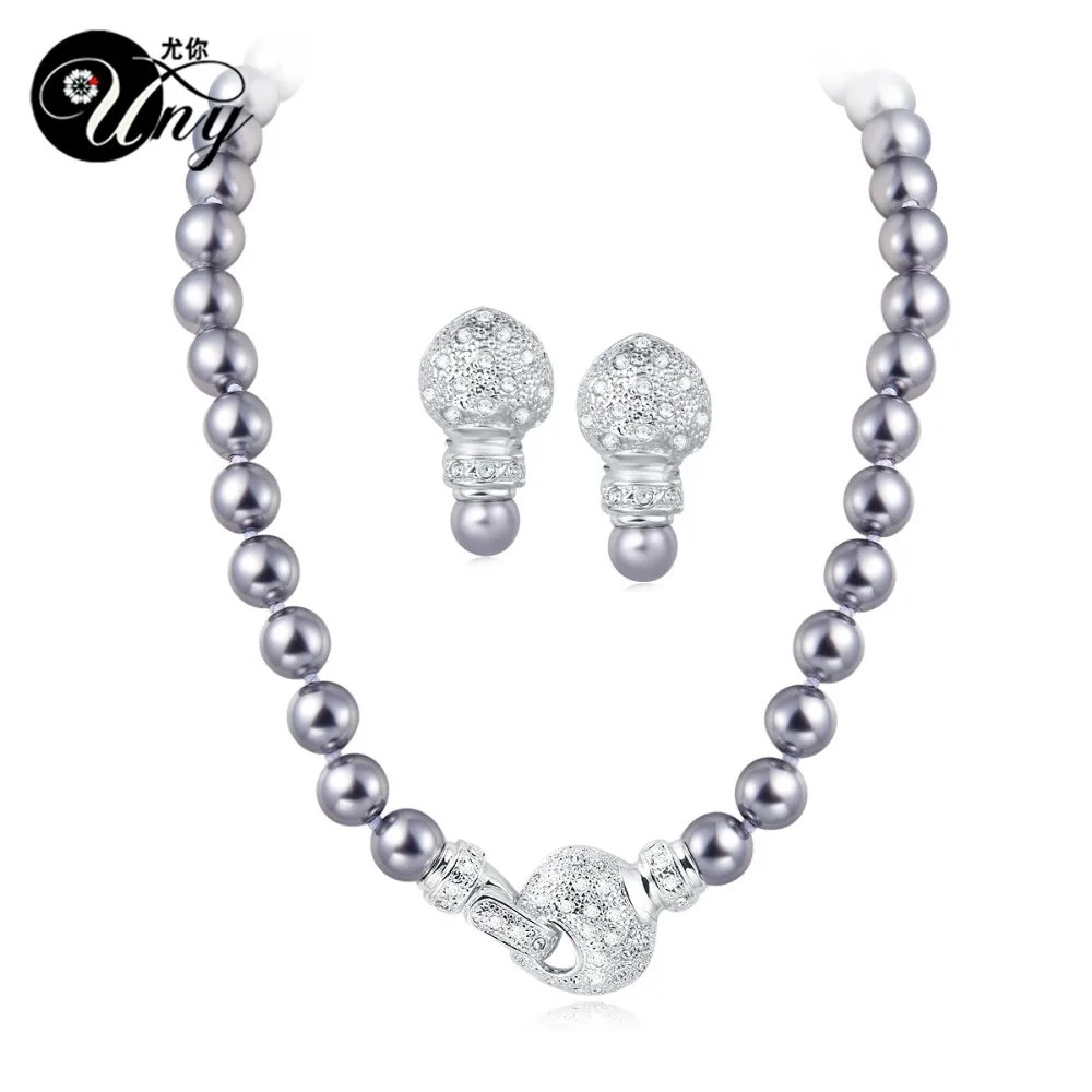Uny Jewelry Миниатюрный кулон Цепочки и ожерелья родием Циркон с искусственным