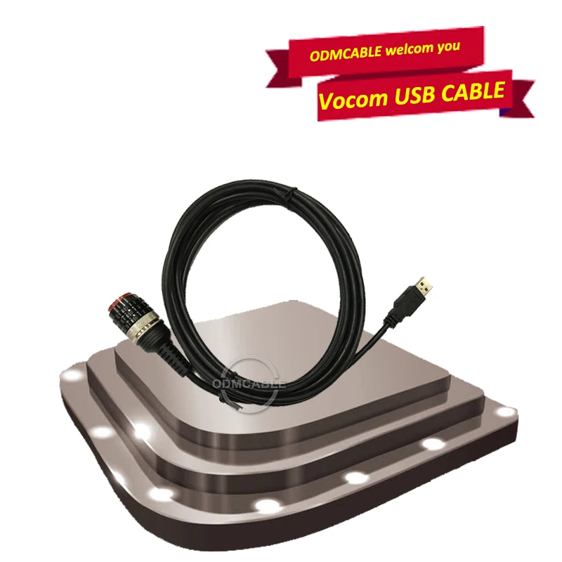 Диагностический USB кабель для volvo 88890305 vocom II автомобильный диагностический