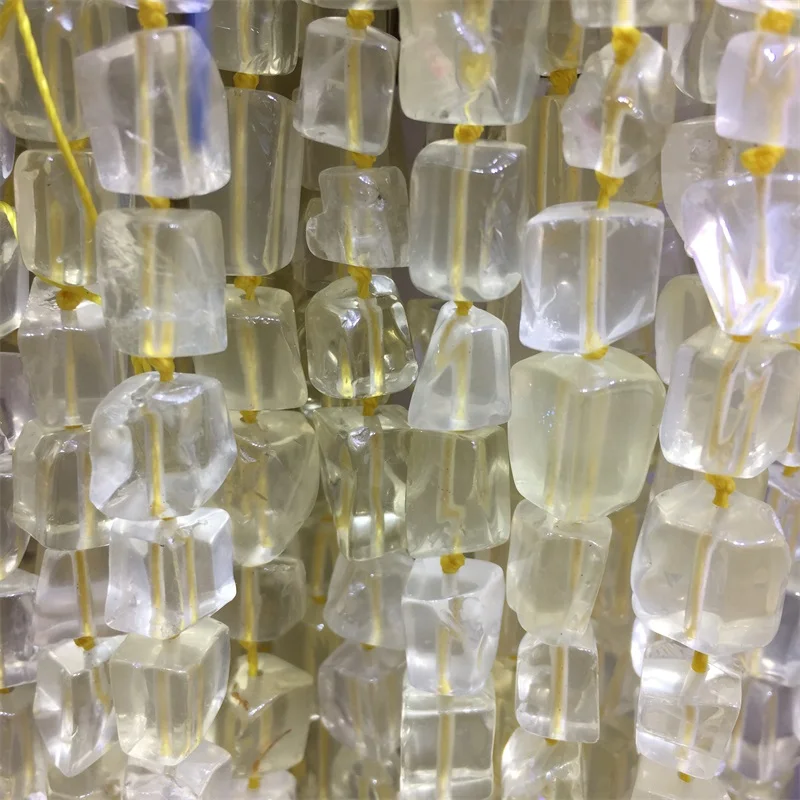 Тонкий 100% натуральный драгоценный камень бусины из натурального цитрина желтые