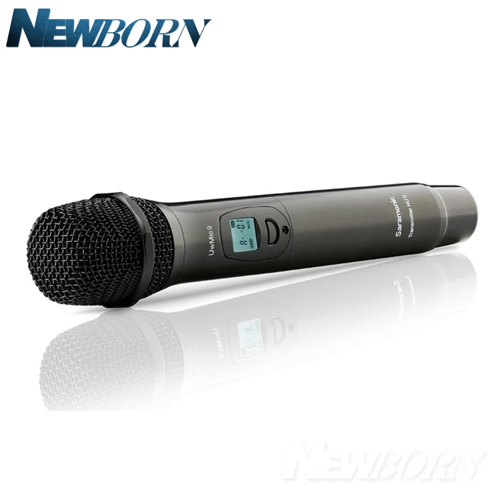Saramonic UWMIC9 вещания UHF камера Беспроводные ПЕТЛИЧНЫЕ микрофонные системы Передатчики+ один приемник для DSLR видеокамеры