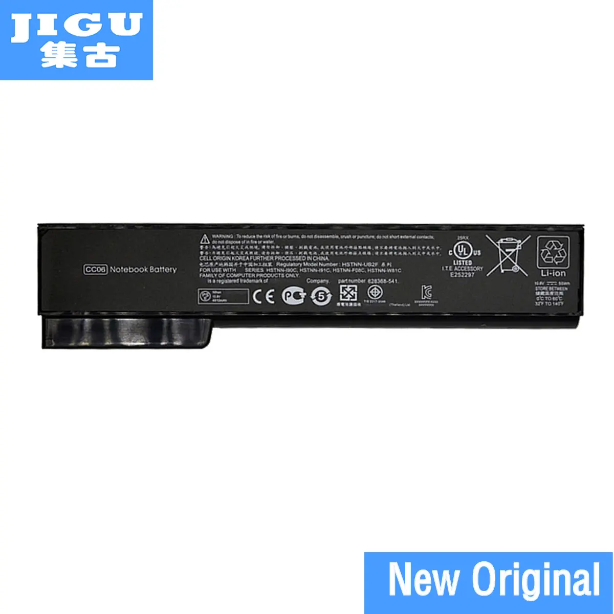 Оригинальный аккумулятор JIGU для ноутбука HP ProBook 6465b 6470b 6475b 6560b 6570b EliteBook 8460p 8460w 8470p