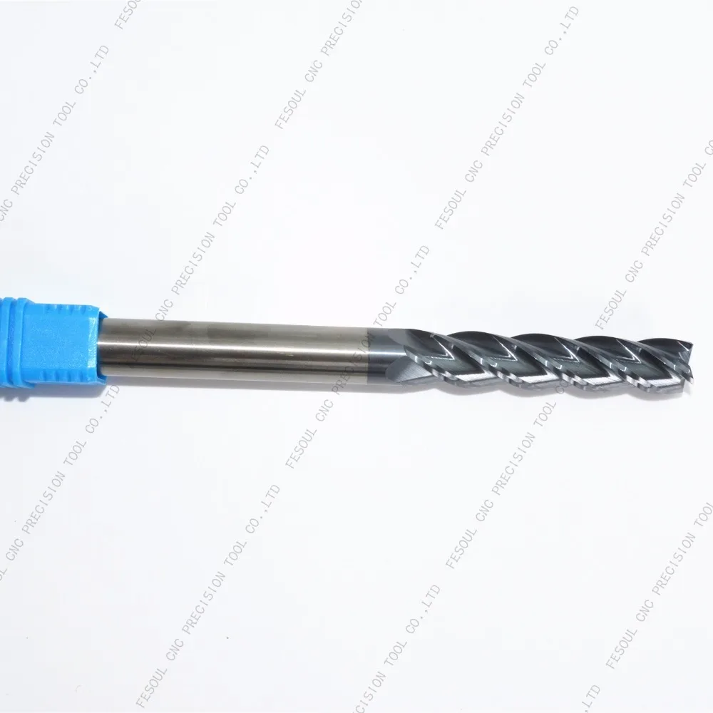 12 мм * 150 бесплатная доставка твердосплавная Концевая фреза с ЧПУ торцевая