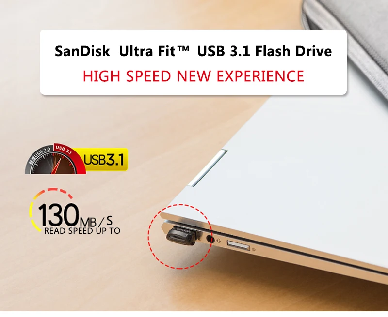 Sandisk cz430 USB флеш-накопитель 128 ГБ мини USB 3,1 64 ГБ 32 ГБ флеш-накопитель Pincho usb накопитель с типом c otg флеш-накопитель clef usb
