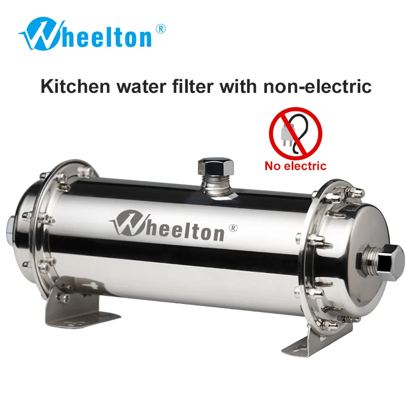 Wheelton 304 фильтр для воды из нержавеющей стали ультрафильтрационный очиститель воды, 380л, коммерческий домашний кухонный напиток прямые УФ фильтры