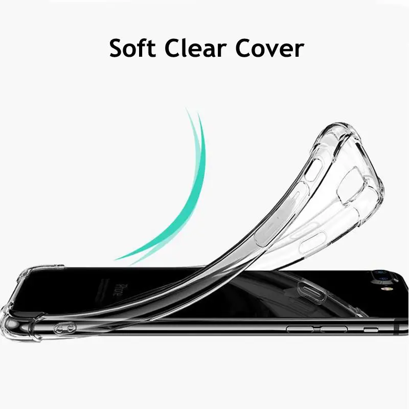 Прозрачный противоударный чехол подушка безопасности для samsung j5 j7 2015 a6 j4 j6 plus