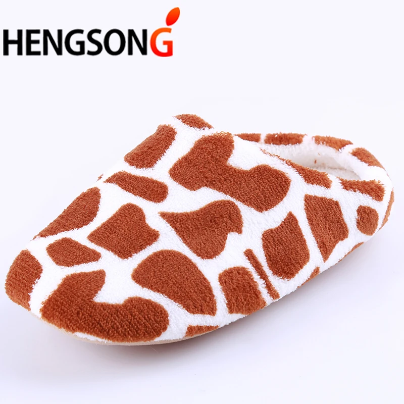 2017 Забавный Для женщин плюшевые тапочки домашние туфли Весна осень зима дом