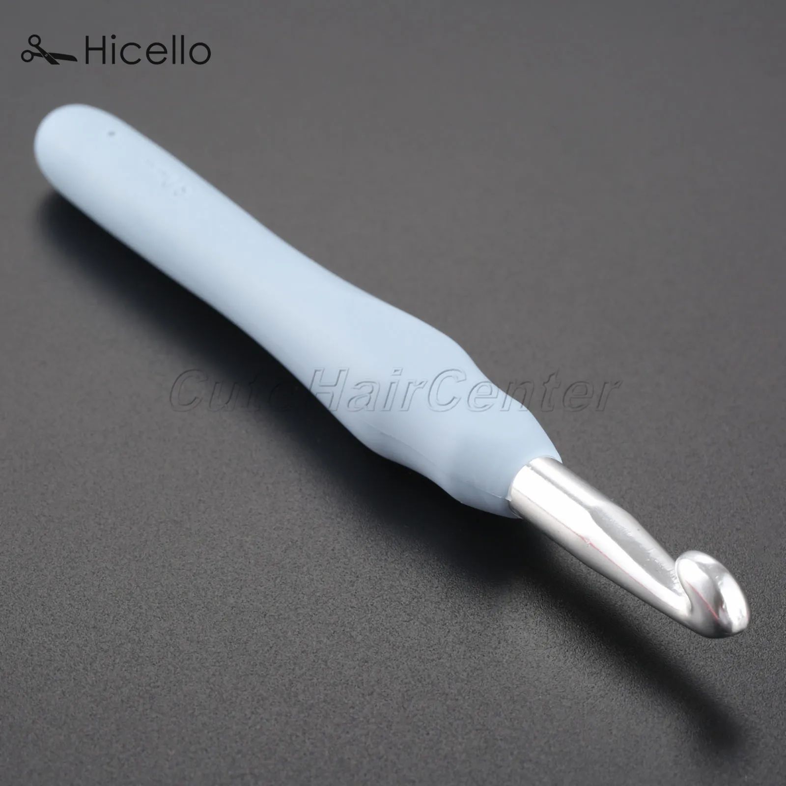 

11pcs/10pcs Mixed Crochet Hooks Aluminum/Steel TPR 0.5mm-8mm length 13/13.7cm Circular Rubber Handle Weave Needles Hicello
