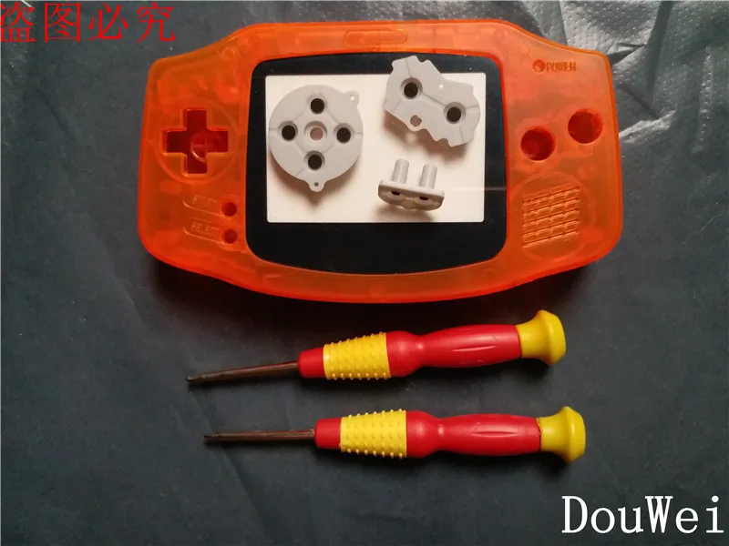 15 цветов выбрать для Gameboy Advance Пластик Корпус чехол Полный основа Для nintendo GBA