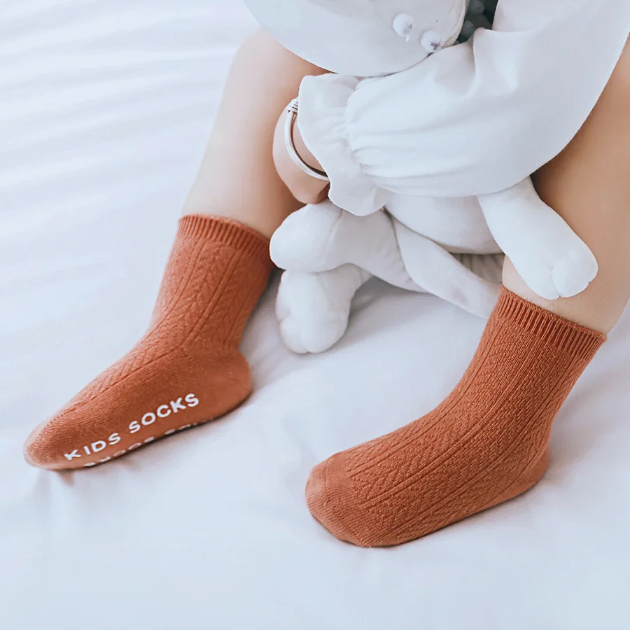 3pcs Cute Baby Anti Slip Socks Set Newborn Sock Lot Infant Girl Boy Stuff Tiny Cottons 2019 High Quality Kwaii Spring Summer |