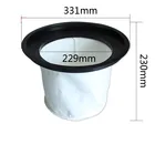 Тканевый мешок для пыли для пылесоса 15 л, 30 л, 60 л, 70 л, 80 л, 90 л, запчасти для промышленного пылесоса Jieba, аксессуары