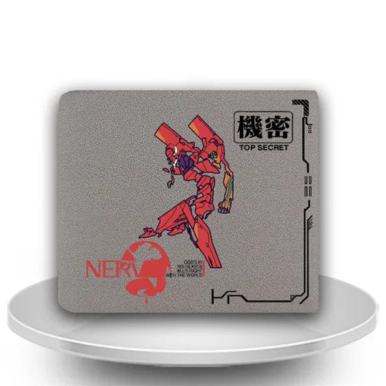 Новое поступление японский мультфильм аниме кошелек EVA Neon Genesis Evangelion кошелек для студента короткий бумажник для юноши классный подарок на выбор - Цвет: 399TK EVAgrey