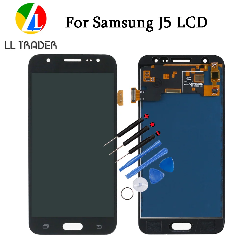 100% протестированный AAA ЖК-дисплей Pantalla для Samsung Galaxy J5 J500 сенсорный экран Замена