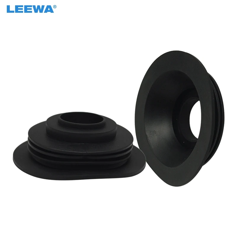 

LEEWA 30PCS Waterproof Universal Car HID LED Headlight 33mm/70mm Dustproof Cover Rubber Sealing Cap Headlamp Covers #CA5577