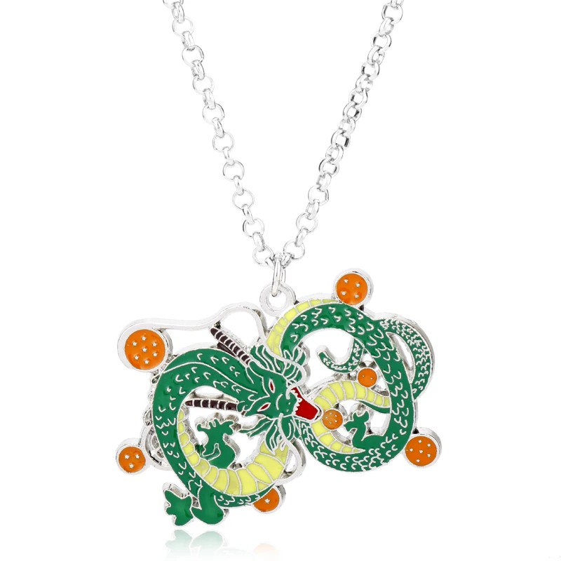 

Dongsheng новейшие аниме ювелирные изделия 1-7 дракон Z Shenron металлическая подвеска ожерелье-30